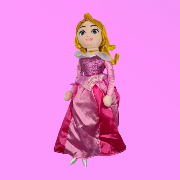 Ty Disney Sparkle Princess Aurora Sleeping Beauty Plush Doll - Picture 1 of 8